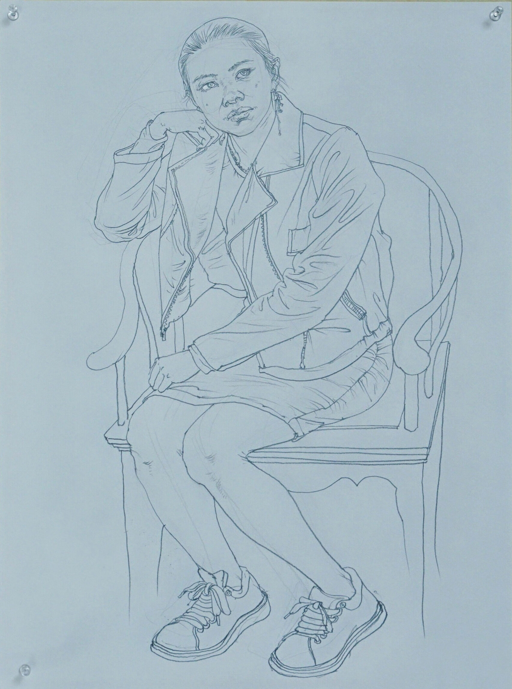 启田美学冲刺班素描静物作品